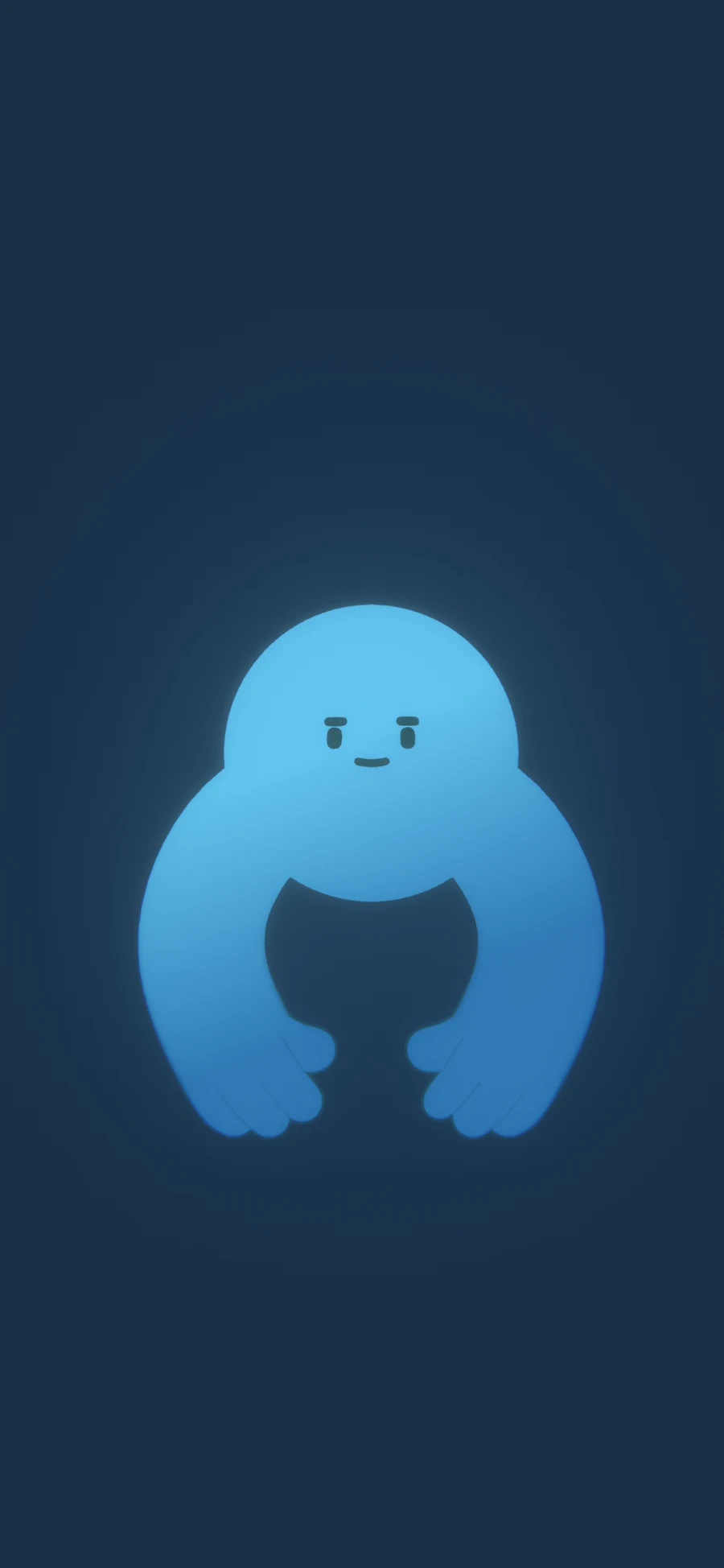 Orb’s blue colour selection with its matching background