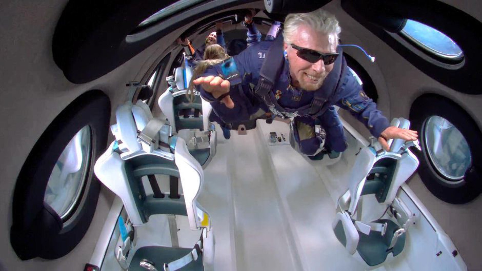 Virgin Galactic interior design study